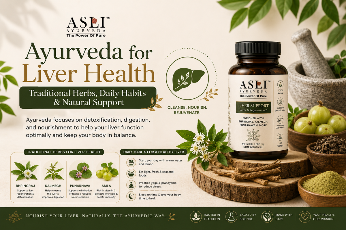 Ayurveda for Liver Health: Traditional Herbs, Daily Habits & Natural Support